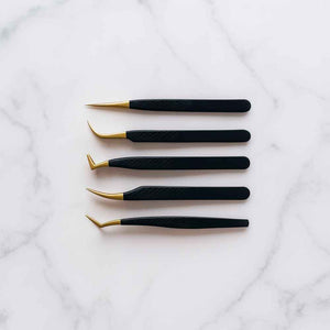 Lash Tweezers Wimperextensions Pincetten Luxury Lashes