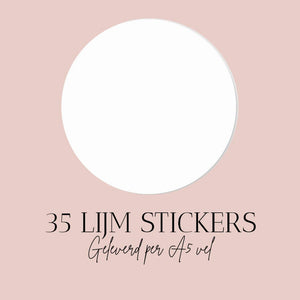 Wimperextensions Lijm Stickers 35 Stuks Luxury Lashes 