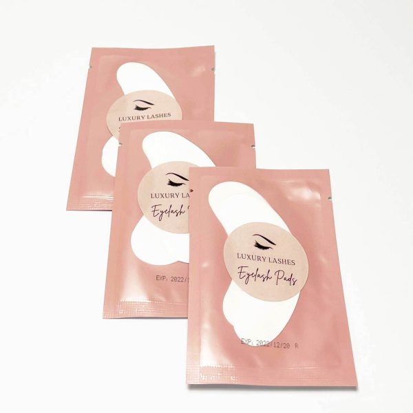 Eye Patches - Gel Pads - Eye Pads voor wimperextensions van Luxury Lashes (Multiple - Close-up)