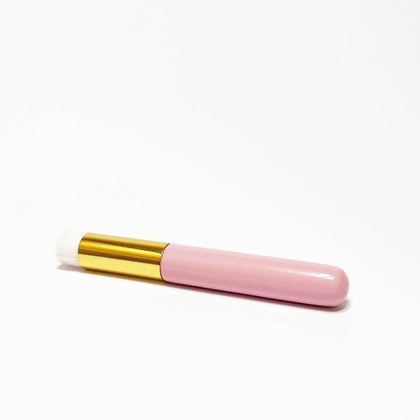 Wimperextensions Wimperkwast Roze met Goud (single - schuin) van Luxury Lashes