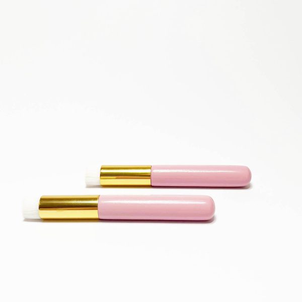 Wimperextensions Wimperkwast Roze met Goud (multiple) van Luxury Lashes
